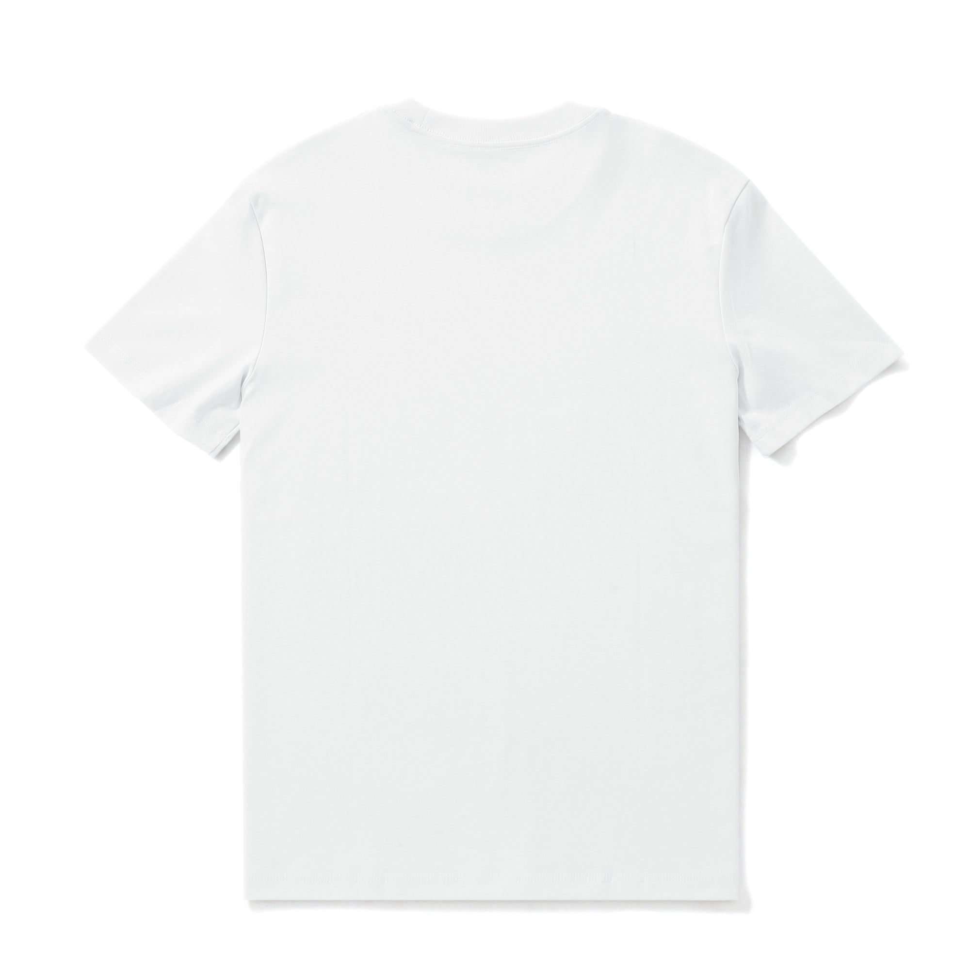 Hawaiian Tee For Men Coffee Cat in MT. FUJI Tee Crew Neck 100% Cotton - WHITE By Shawn