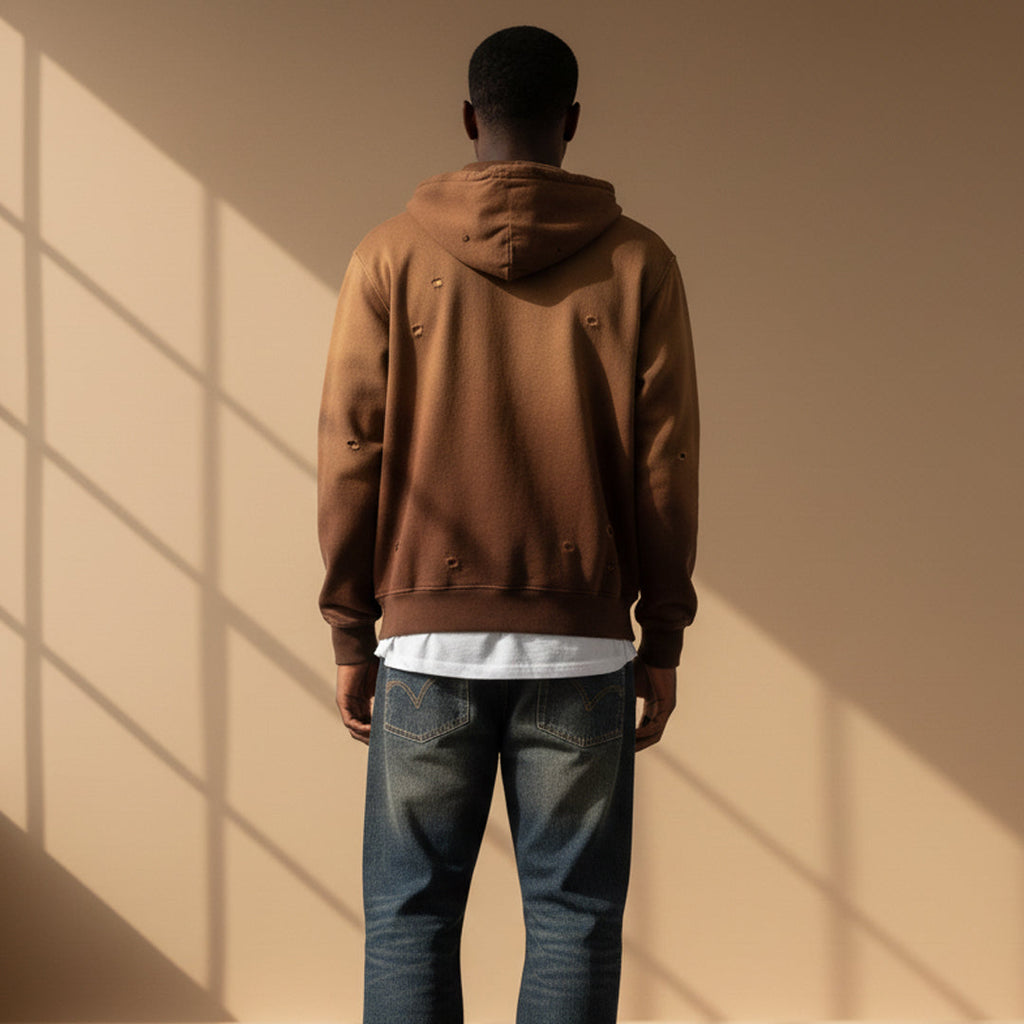 Sun-Faded Oversized Hoodie