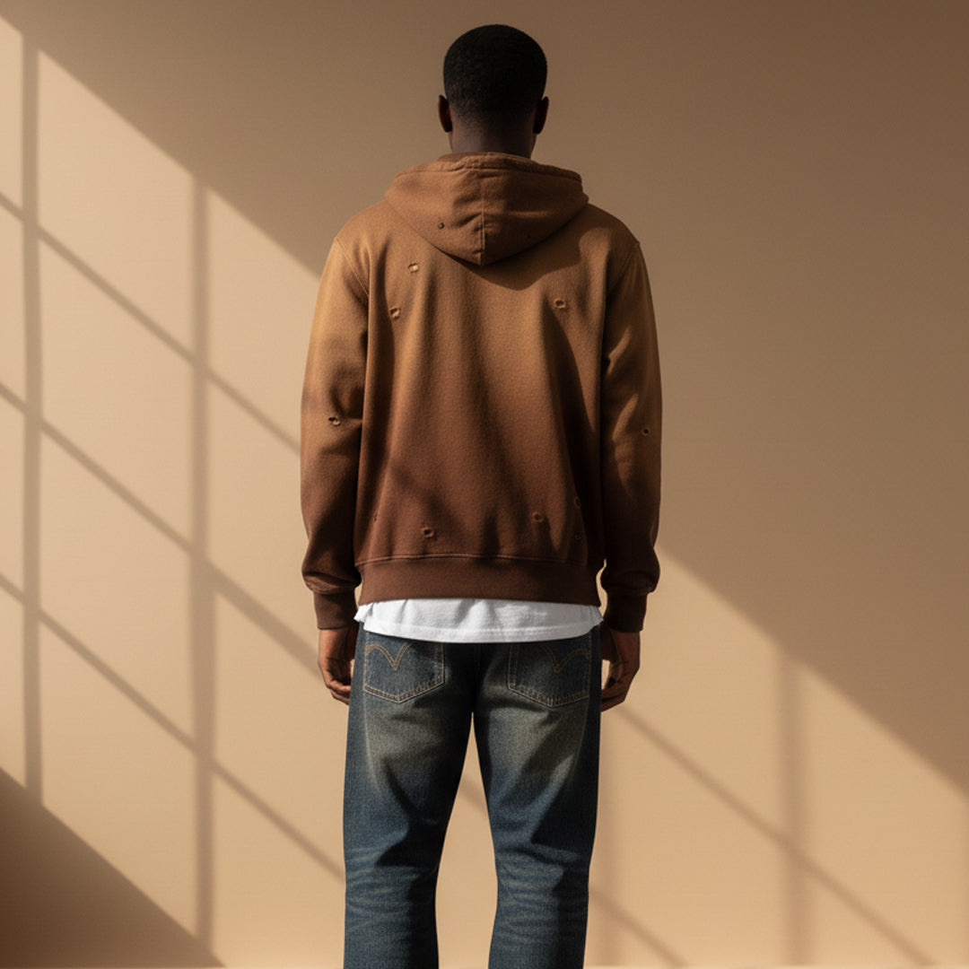 Sun-Faded Oversized Hoodie