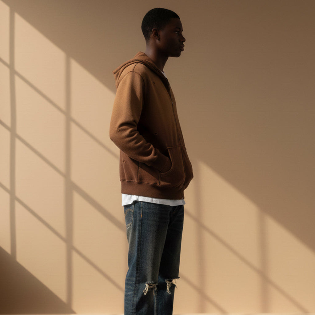 Sun-Faded Oversized Hoodie